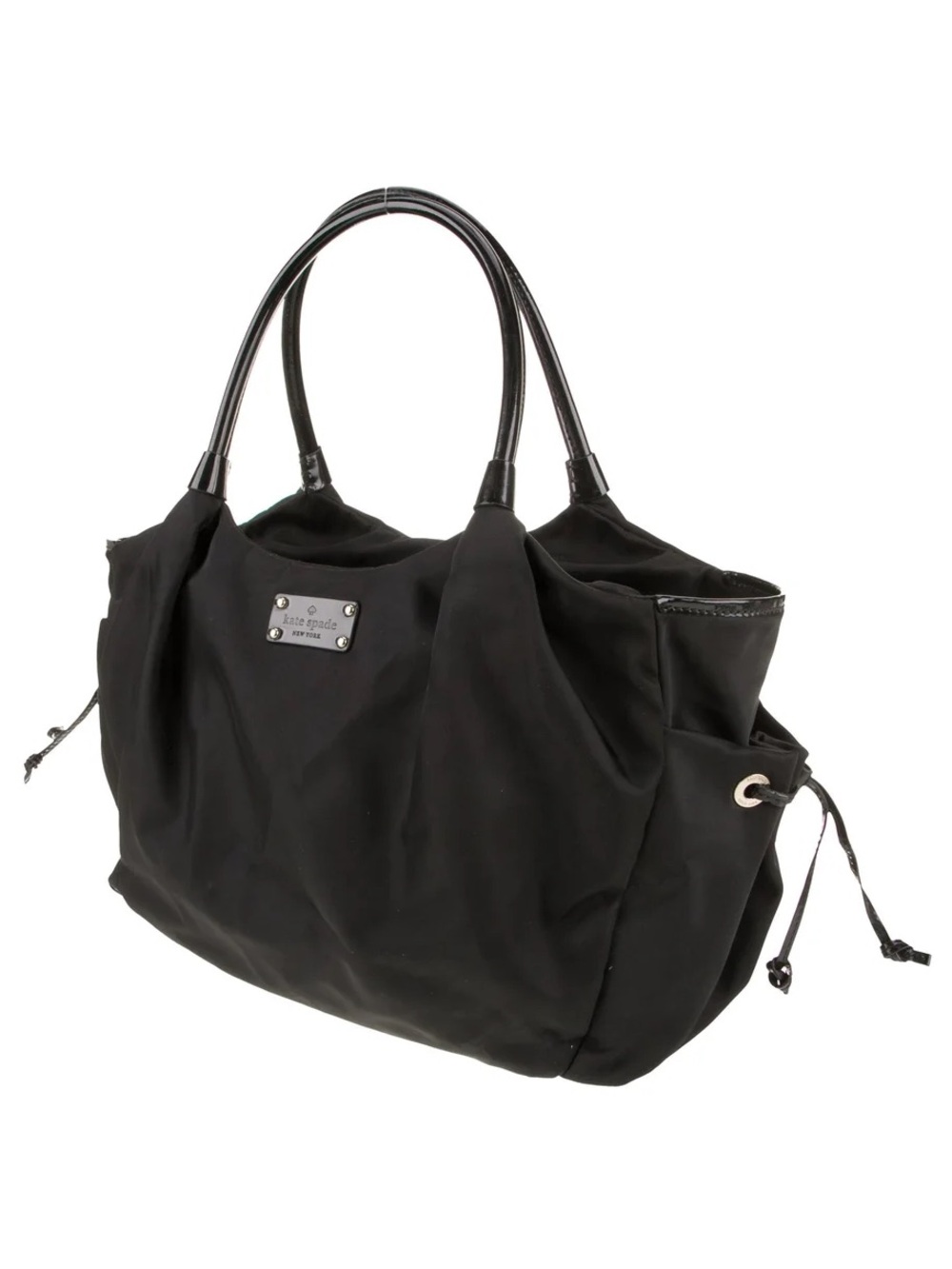 KATE SPADE $398 • WKRU1370 • 2015 Classic Stevie Black Women's Tote Bag Green - Picture 16 of 16